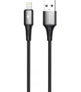 Кабель Proove WireX USB to Lightning 2.4A (1m) Black (CCWX12001201)