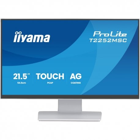 Монитор iiyama T2252MSC-W2AG 21.5" IPS White (T2252MSC-W2AG)