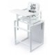 Стульчик для кормления Ommi Color White (ST-286WT) Стульчик для кормления Ommi Color White (ST-286WT)