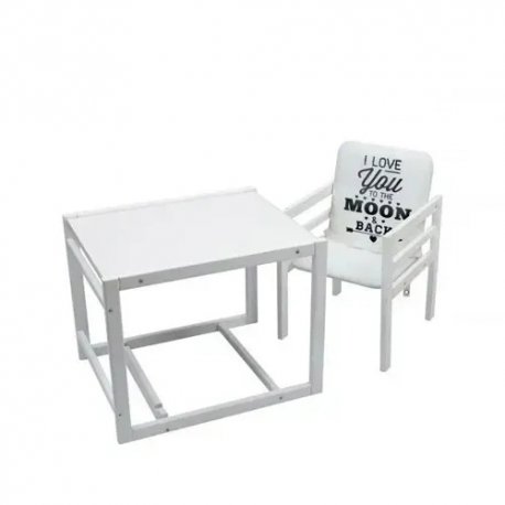 Стілець для годування Ommi Color White (ST-286WT)