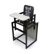 Стульчик для кормления Ommi Graphite Alaska (ST-291GAL)