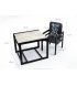 Стілець для годування Ommi Graphite Klondike Oak (ST-292BLC)