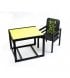 Стілець для годування Ommi Graphite Lime (ST-22GLM)