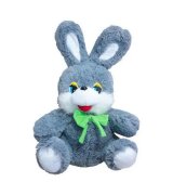 М'яка іграшка Zolushka Заєць Степашка 66 см Gray (ZL2733)