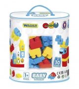 Конструктор пластиковый Wader Мои первые кубики Baby Blocks (41401)