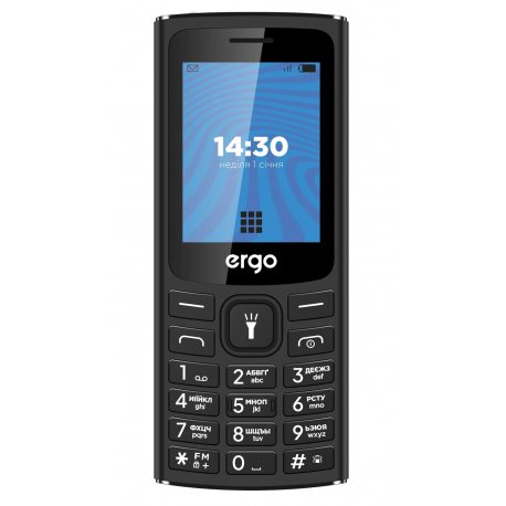 Мобильный телефон Ergo E243 Dual Sim Black UA