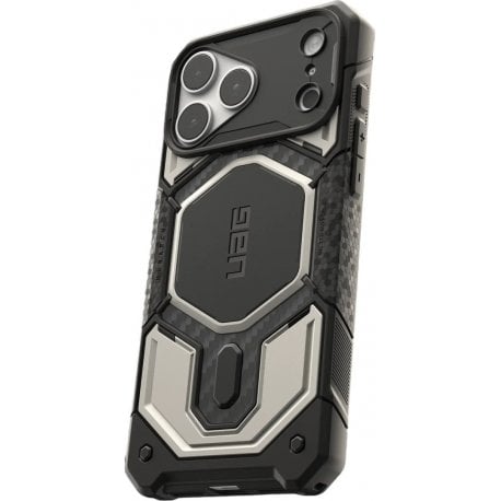 Чехол UAG для iPhone 18 Pro Max Monarch Pro Magsafe Titanium (114568113636)