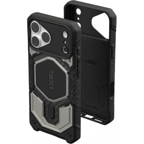 Чохол UAG для iPhone 18 Pro Max Monarch Pro Magsafe Titanium (114568113636)