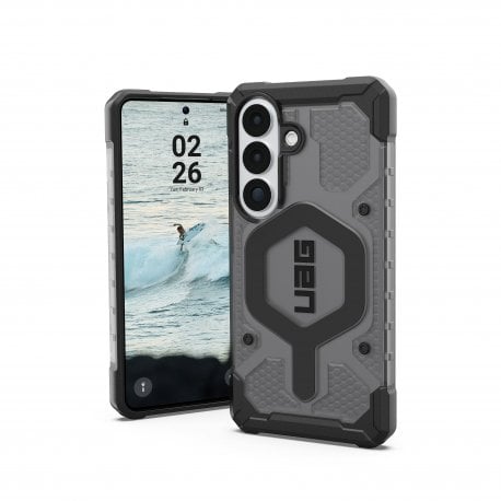 Чохол UAG для Samsung Galaxy S26 Pathfinder Clear with Magnet Ash/Black (214528113140)