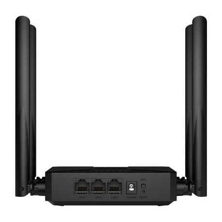 Маршрутизатор (Wi-Fi роутер) Mercusys MR62X Black (MR62X)