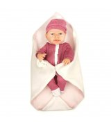 Пупс Sweet в ковдрі Pink 38 см (8300/8303PN)