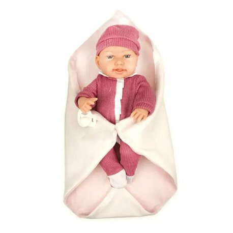 Пупс Sweet в ковдрі Pink 38 см (8300/8303PN)