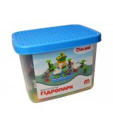 Конструктор DOLONI Гидропарк в пластиковом боксе (013888/34)