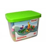 Конструктор DOLONI Зоопарк в пластиковом боксе (013888/40)