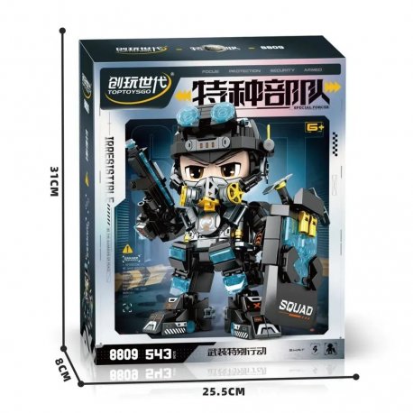 Конструктор Toptoysgo Special Forces Специальные силы (KB8809)