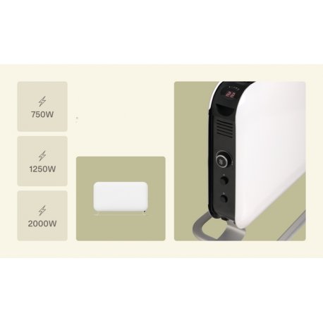 Конвектор Mill Instant LED 2000W White (SG2000LED)