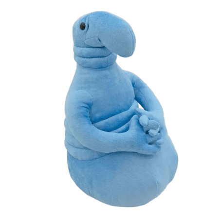 М'яка іграшка Weber Toys Почекун Blue 38 см (WT2563)