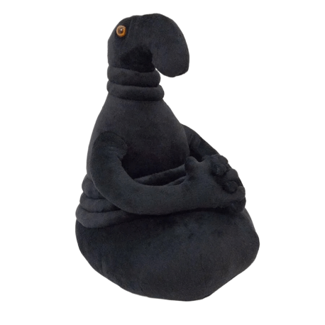 М'яка іграшка Weber Toys Почекун Black 38 см (WT2565)