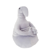 М'яка іграшка Weber Toys Почекун Gray 60 см (WT4051)