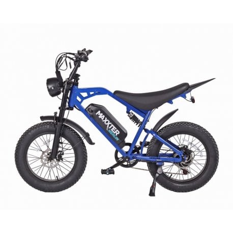 Электрический велосипед Maxxter Merlin Dark Blue (Merlin dark blue)