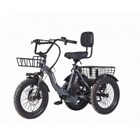 Електричний велосипед Maxxter Trice Gray (Trice gray)