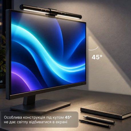 Лампа для монітору OfficePro Black (SL155B)