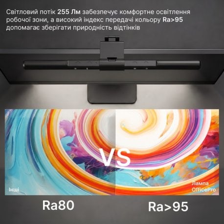 Лампа для монітору OfficePro Black (SL155B)