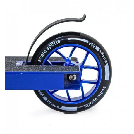 Самокат трюковый Scale Sports Leopard Deluxe Blue (158825427)