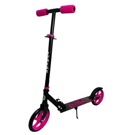 Самокат дитячий Itrike двоколісний PU 200 мм Black/Pink (SR2-010-4-1PN)