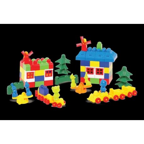 Конструктор Colorplast Мастер Блок (1-056)