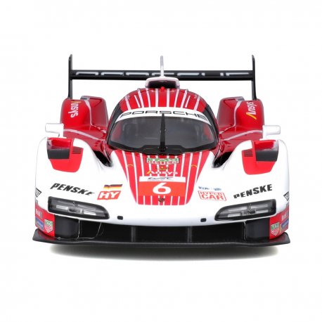 Автомодель Bburago Porsche 963 1:24 Red/White (18-28042)