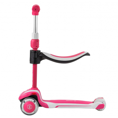 Самокат дитячий Best Scooter з сидінням Pink (JS-41008/63204)