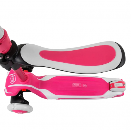 Самокат дитячий Best Scooter з сидінням Pink (JS-41008/63204)