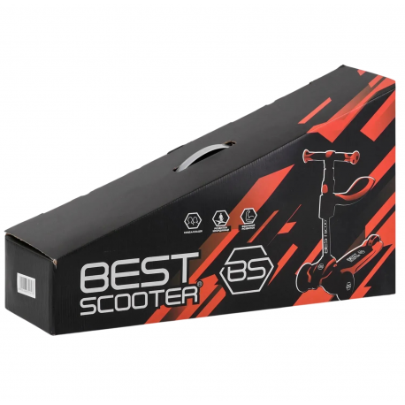Самокат дитячий Best Scooter з сидінням Green (JS-20815)