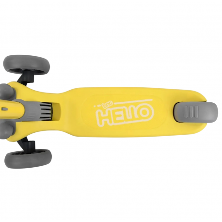 Самокат дитячий Best Scooter HELLO Yellow (D-0449)