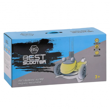 Самокат дитячий Best Scooter HELLO Yellow (D-0449)