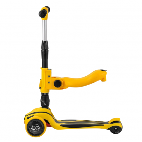 Детский самокат Best Scooter MAXI с сиденьем Yellow (ST-16801)