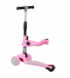 Самокат дитячий Best Scooter MAXI з сидінням Pink (ST-15700)