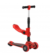 Детский самокат Best Scooter MAXI с сиденьем Red (ST-18003)