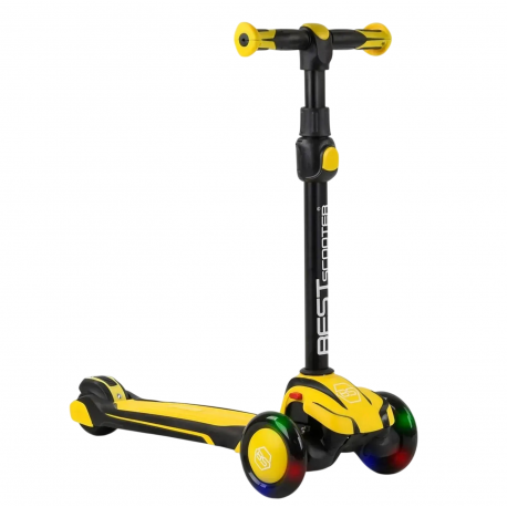 Самокат детский Best Scooter MAXI съемный руль Yellow (MX-80204)