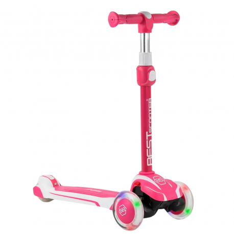Самокат детский Best Scooter MAXI съемный руль Pink (MX-70908)