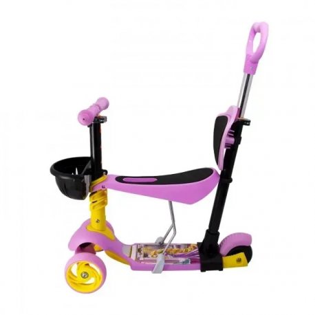 Самокат дитячий Maraton 3D Swift 5 in 1 Pink (MR0017PN)
