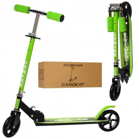 Самокат ITrike підлітковий складний Green (SR2-005-GRB)