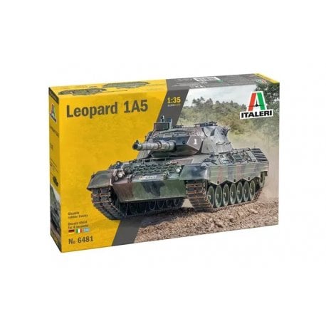 Конструктор Italeri 1:35 Танк LEOPARD 1A5 (IT6481)