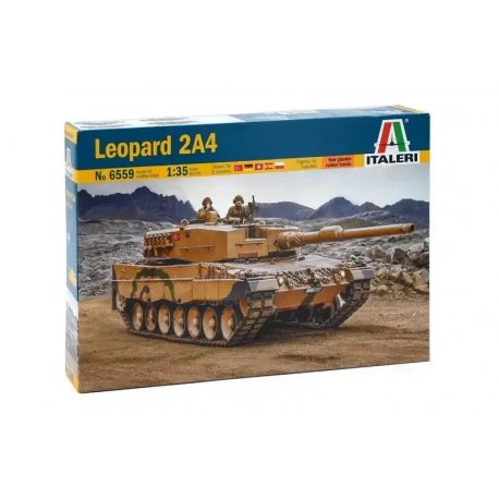 Конструктор Italeri 1:35 танк Leopard 2A4 (IT6559)