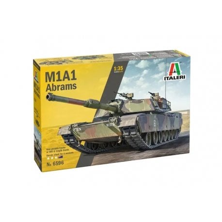 Конструктор Italeri 1:35 Танк M1A1 ABRAMS (IT6596)