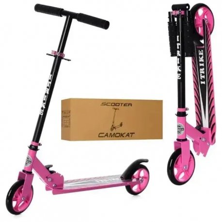 Самокат ITrike підлітковий складний Pink (SR2-005-P)