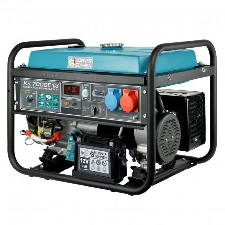 Бензиновый генератор Konner&Sohnen KS KS7000E1/3 (KS7000E1/3)