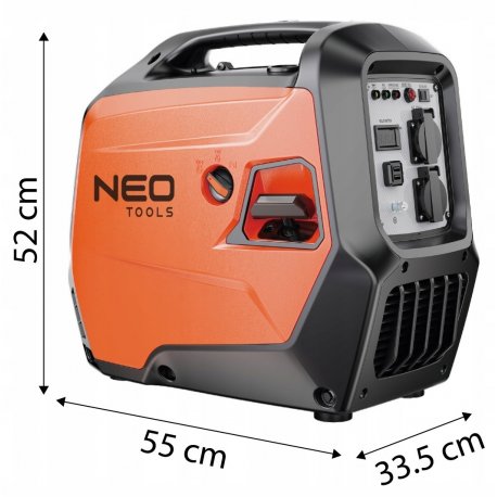Інверторний бензиновий генератор Neo Tools 230В (04-734)