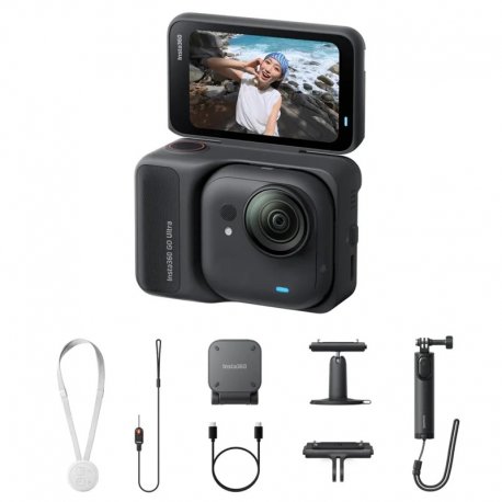 Екшн-камера Insta360 GO Ultra Standard Edition Midnight Black (CINSABEA/B)
